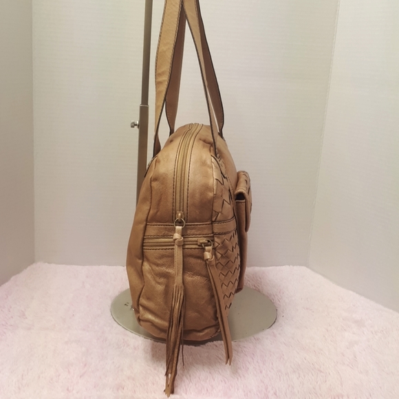 Woven Genuine Leather Bag - Picture 4 of 6